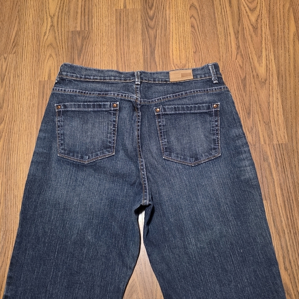 Vintage Tommy Hilfiger Bootcut Jeans Womens 12 M (W32) Made in Canada Mid Rise - Picture 11 of 12